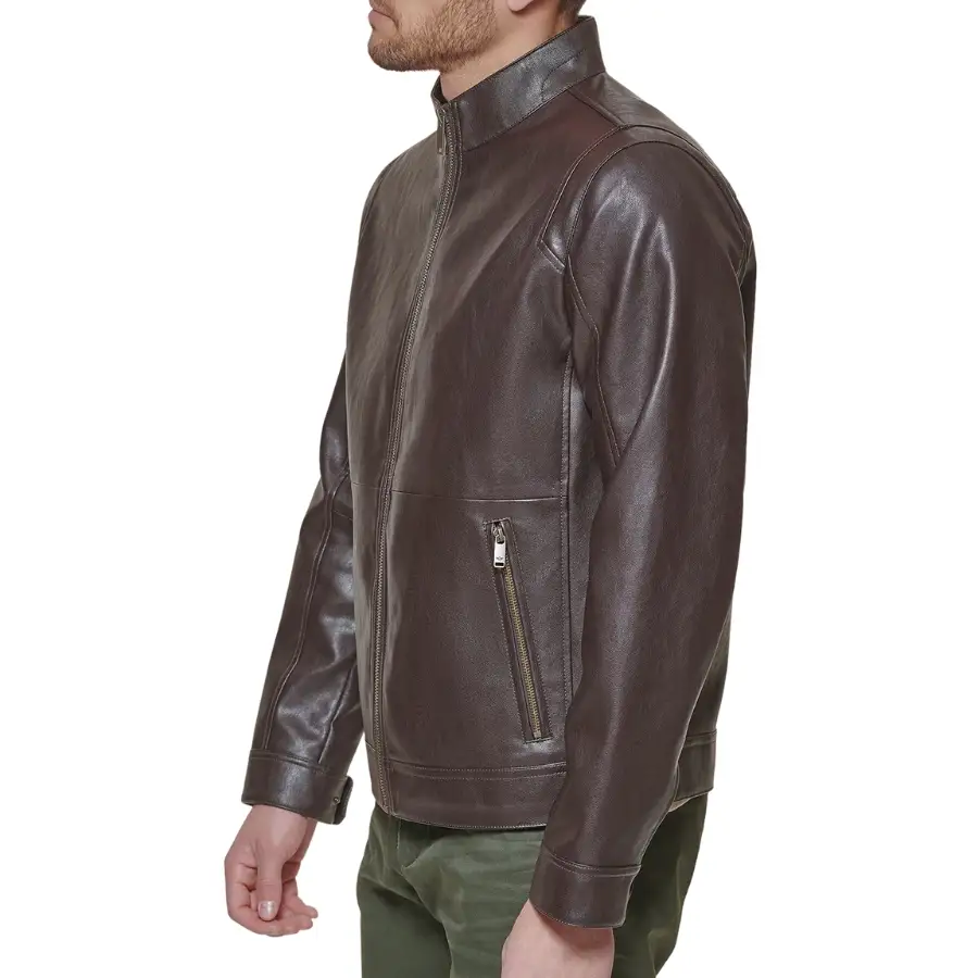 James Brown Leather Jacket for Mens