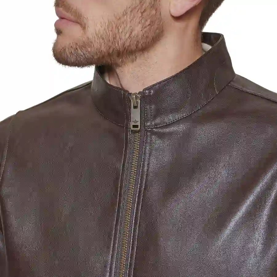 James Brown Leather Jacket for Mens