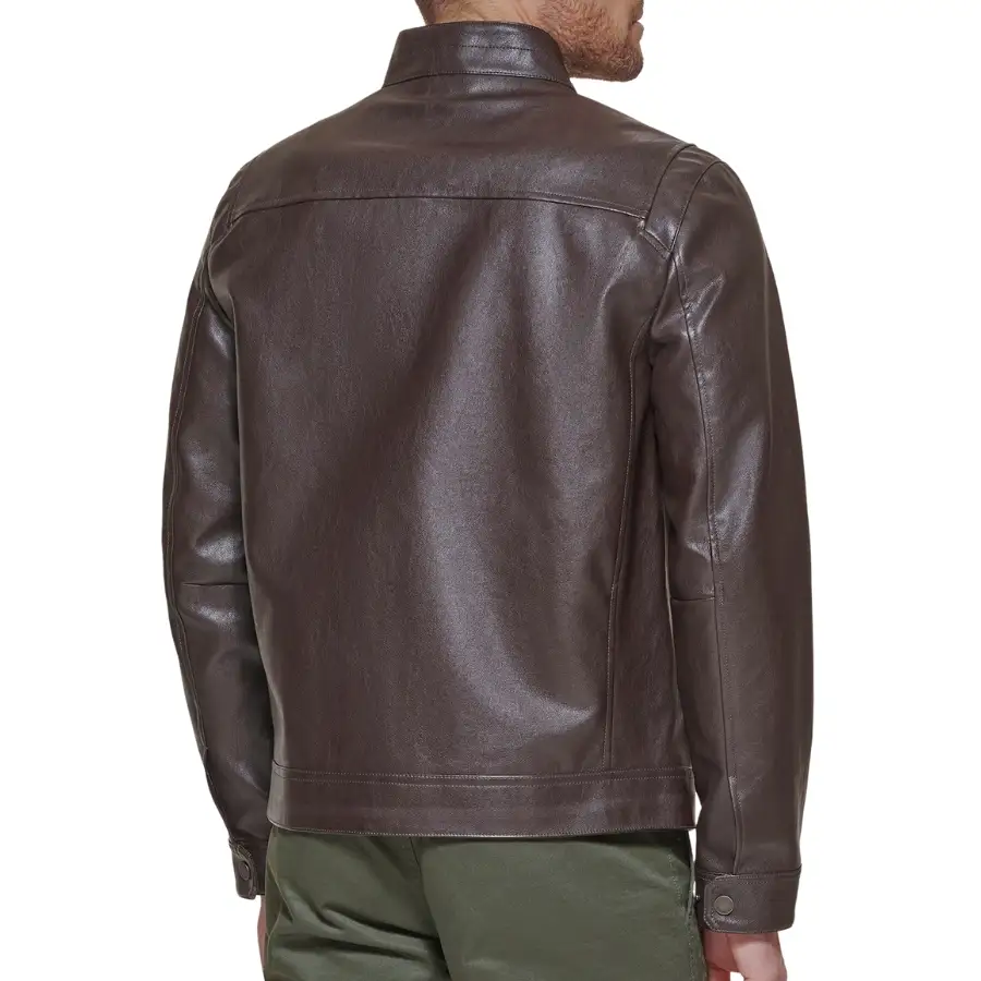 James Brown Leather Jacket for Mens