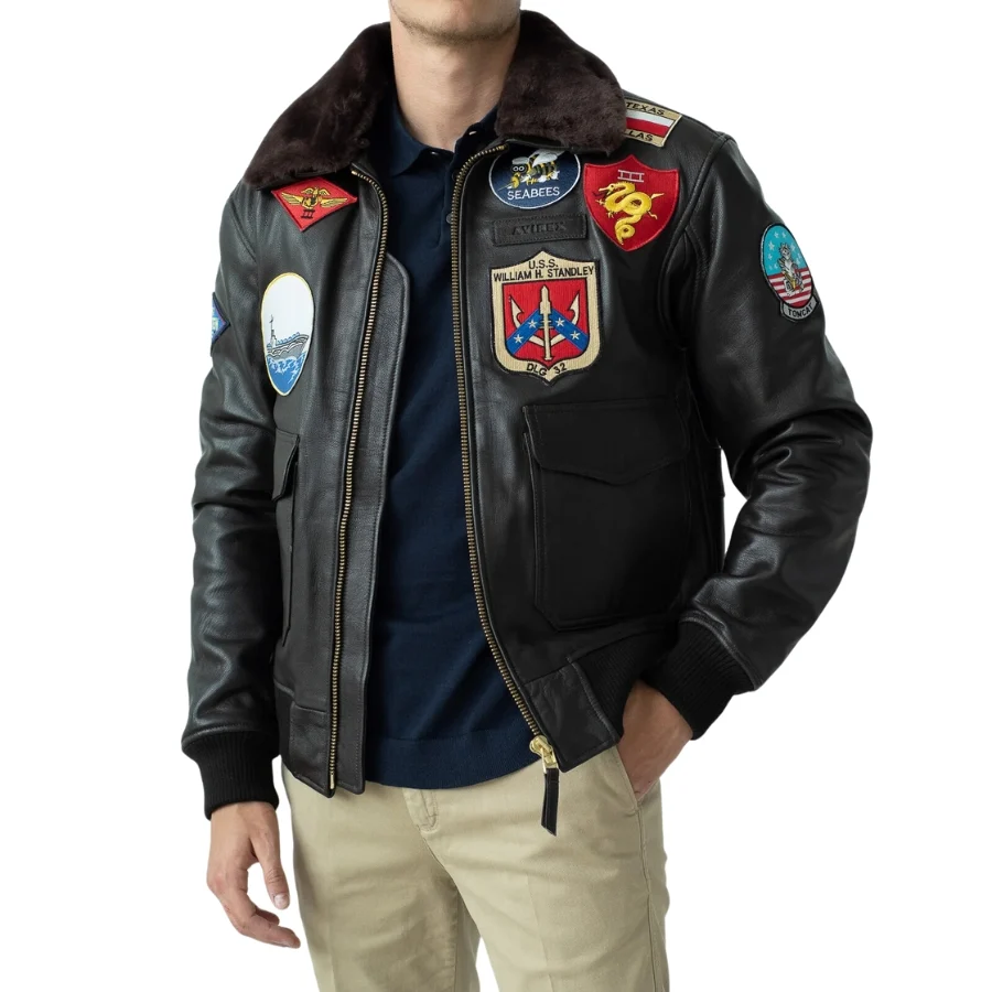 Maverick's Top Gun Navy G-1 Jacket