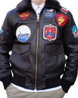 Maverick's Top Gun Navy G-1 Jacket
