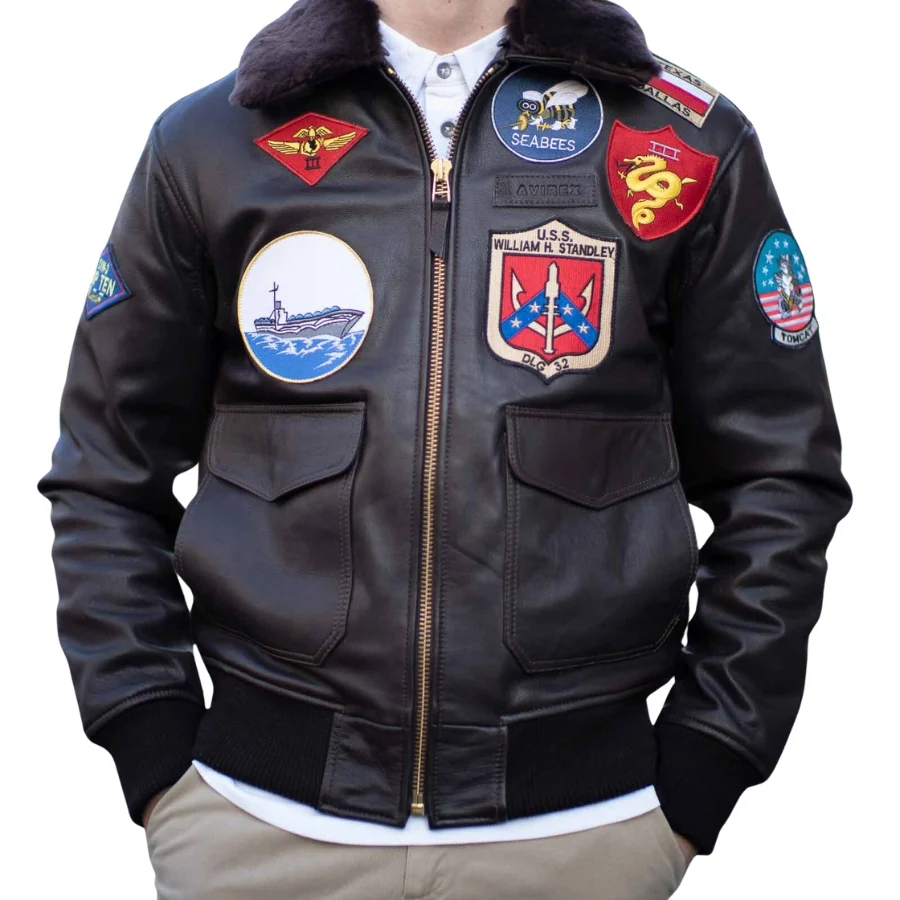 Maverick's Top Gun Navy G-1 Jacket