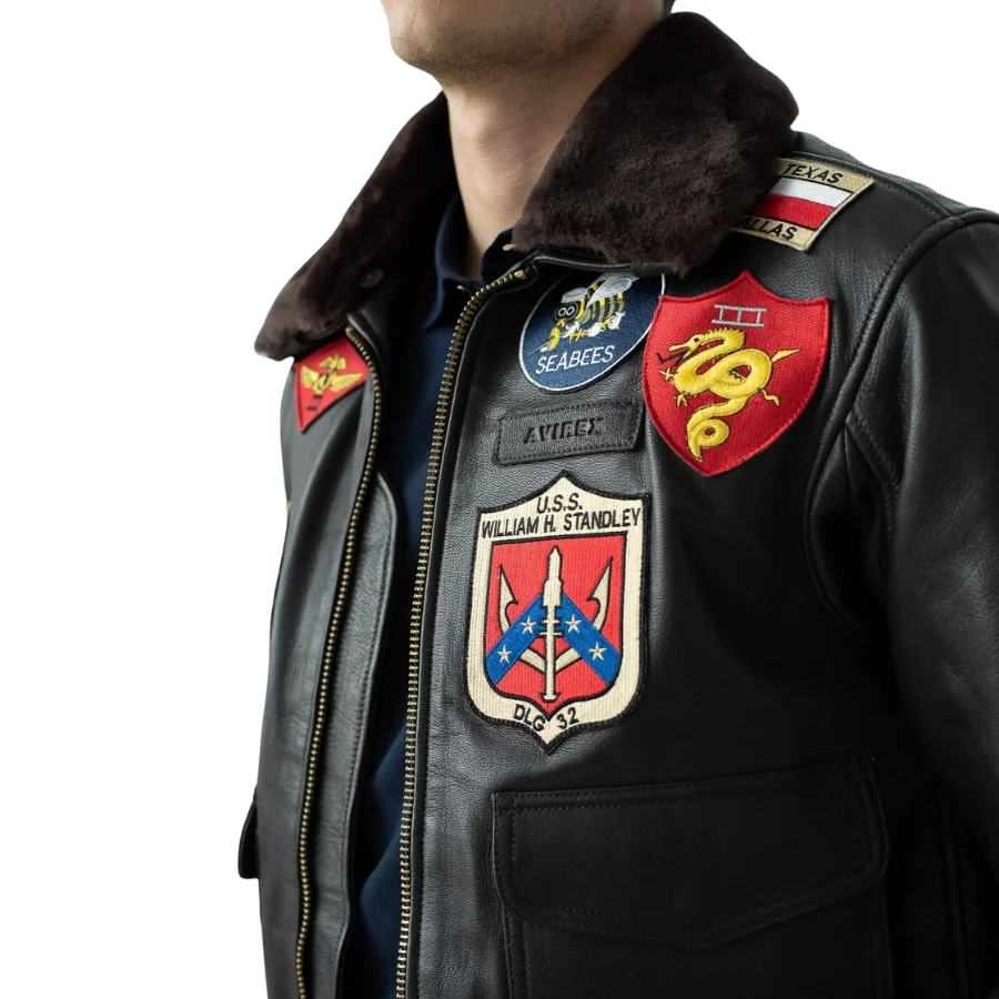 Maverick's Top Gun Navy G-1 Jacket