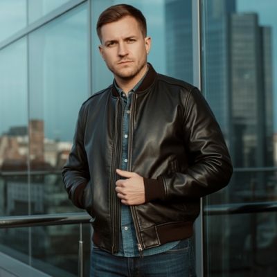 Men's Bomber Jacket Featured Image