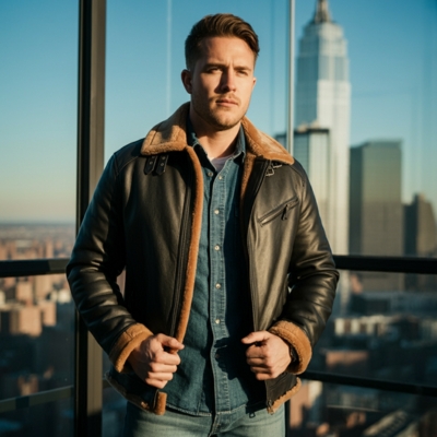 Men's Fur & Shearling Jackets Featured Image
