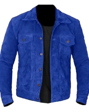 Brian-Blue-Suede-Trucker-Jacket