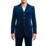 Austin Blue Velvet 2 Piece Suit