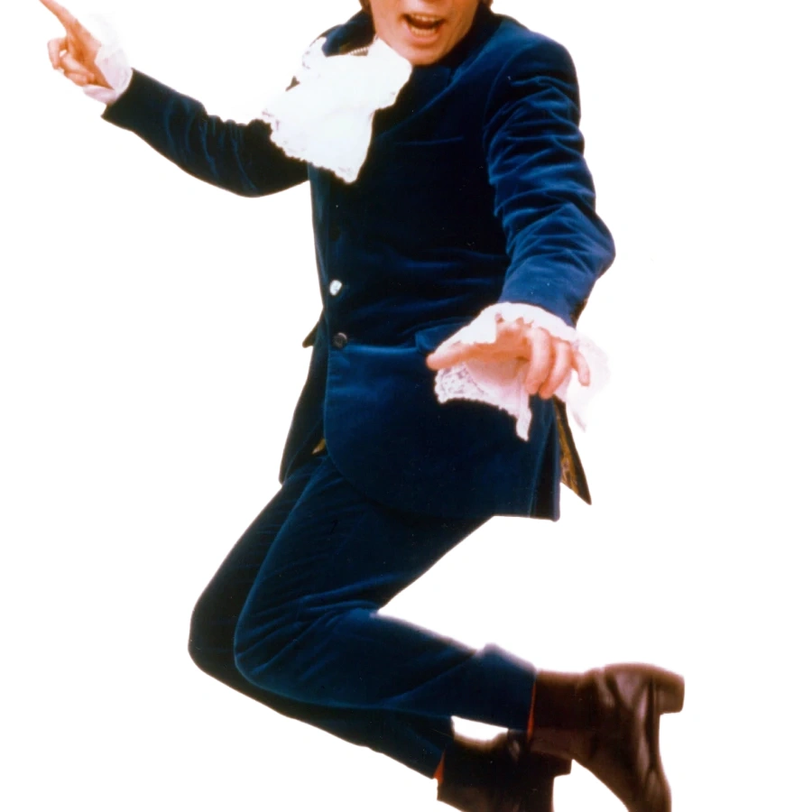 Austin Blue Velvet 2 Piece Suit - Image 4