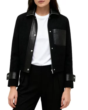 Charlotte Black Wool Jacket