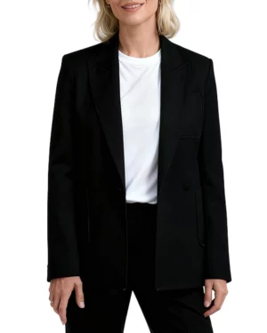 Gwyneth Black Tailored Classic Blazer